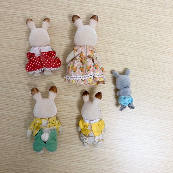 Calico Critter Rabbit Family - Picture 3 of 3